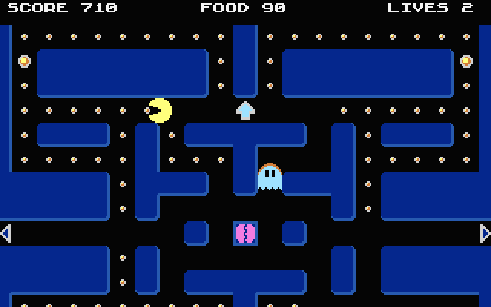 Pac-Mad atari screenshot